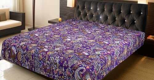 Trapunta vintage queen runner