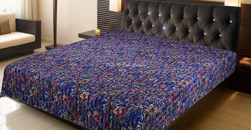 Trapuntino copriletto boho